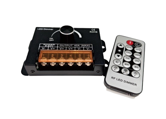 High Power LED Controller 5-24V 20A×2CH Channel Controller for LED Strip Lighting Australia Stock