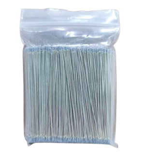 10cm Silver-Plated Enameled Jumper Wire (2000pcs/Bag) for LED Lighting Projects Australia Stock