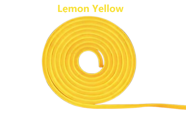8x13mm Integrated Neon LED Strip 12V Lemon Yellow  Neon Light 50M  for Custom Neon Signs AU Stock