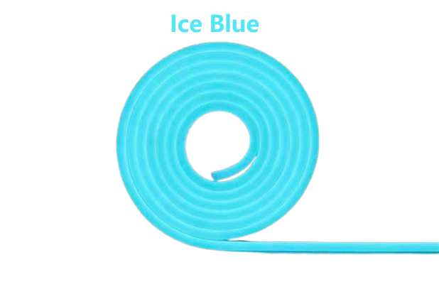8x13mm Integrated Neon LED Strip 12V Ice Blue  Neon Light 50M  for Custom Neon Signs AU Stock
