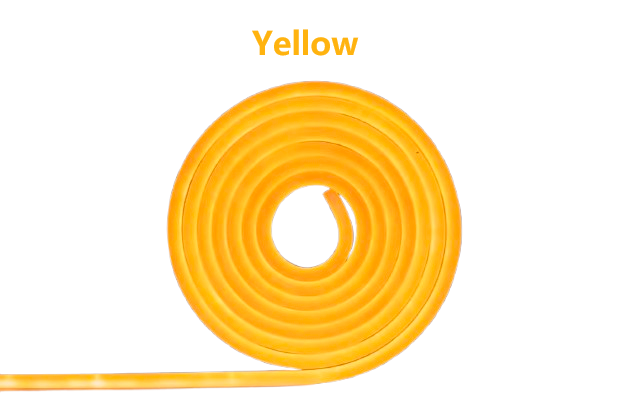 8x13mm Integrated Neon LED Strip 12V Yellow  Neon Light 50M  for Custom Neon Signs AU Stock