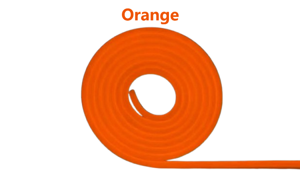 8x13mm Integrated Neon LED Strip 12V Orange  Neon Light 50M  for Custom Neon Signs AU Stock