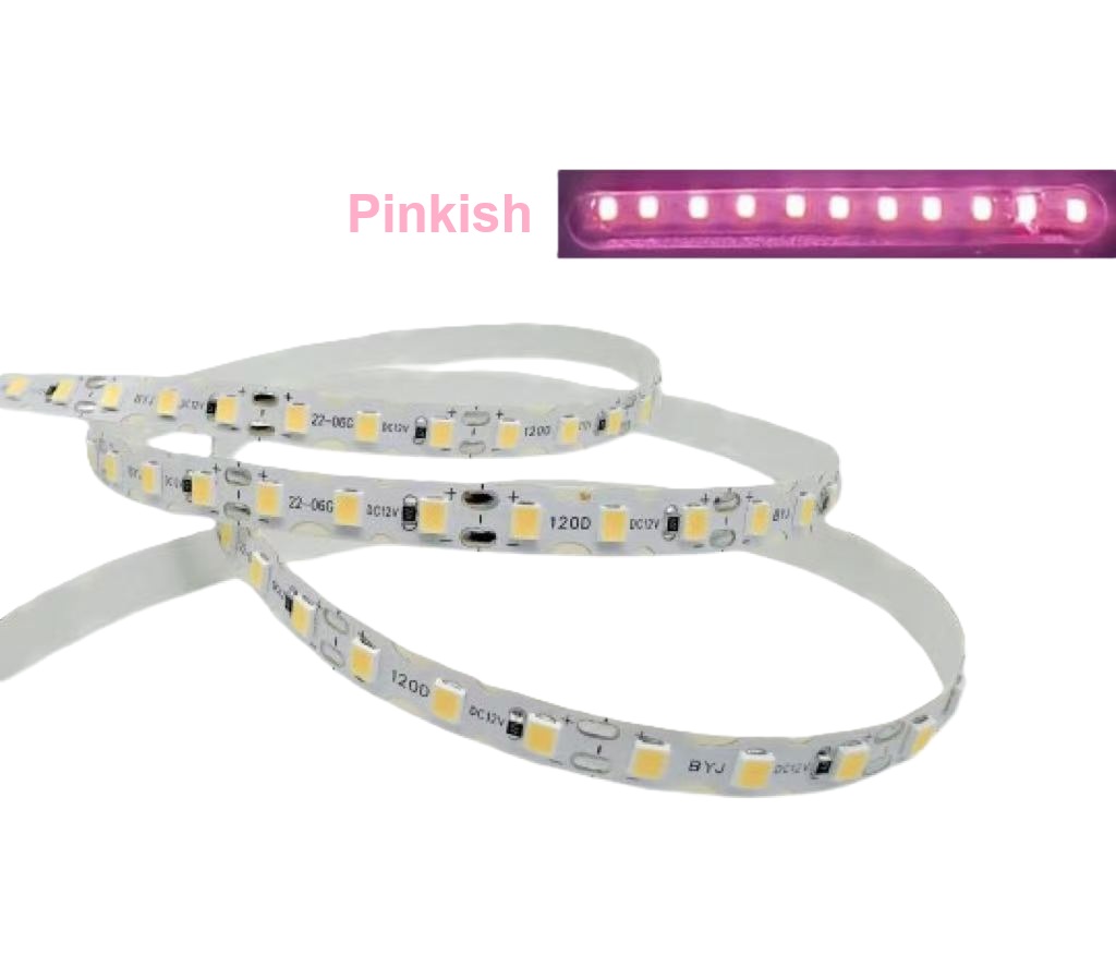 12V LED Strip Light  5M Pinkish 3 LED Cut Flexible Strip for Neon Sign Lighting Australia