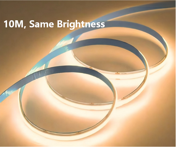 24V COB LED Strip Light Warm White 10M for Cabinet & Display Lighting - AU Stock