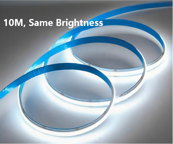 24V COB LED Strip Light Cool White 10M for Cabinet & Display Lighting - AU Stock