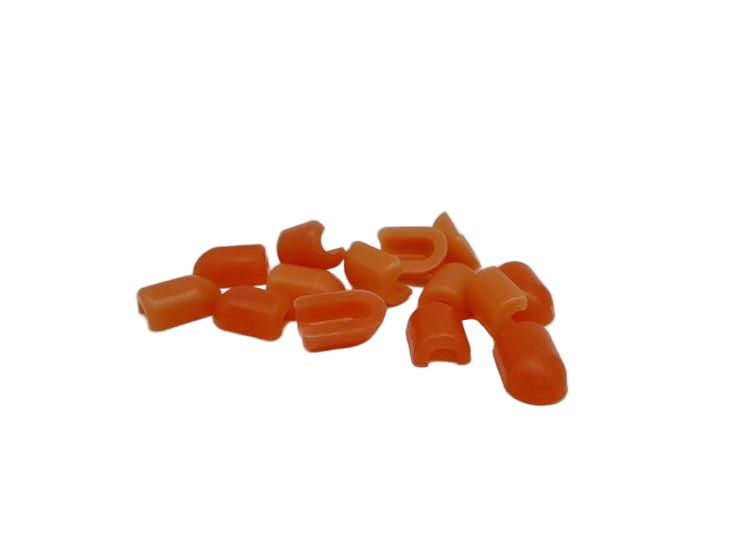 Orange Tail Plugs / End Plugs for 8*13mm Integrated Neon Silicone Neon Installation Accessory  Australia Stock