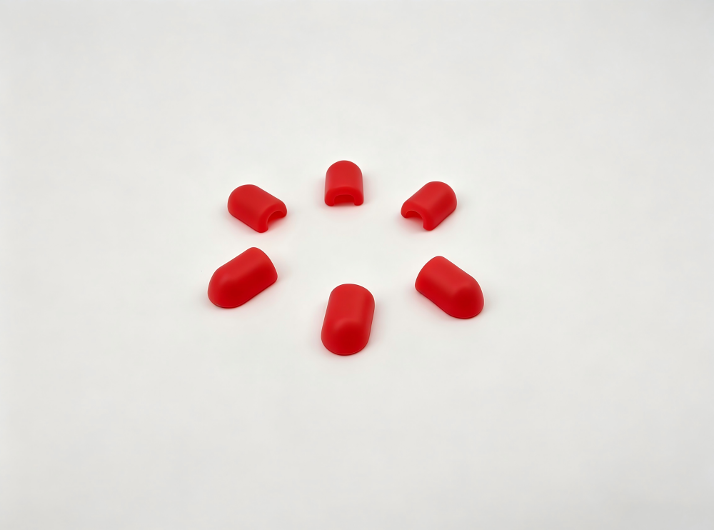 Red Tail Plugs / End Plugs for 8*13mm Integrated Neon Silicone Neon Installation Accessory  Australia Stock