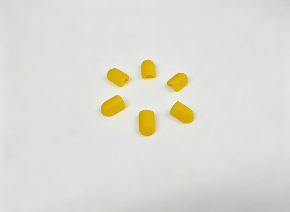 Yellow Tail Plugs / End Plugs for 8*13mm Integrated Neon Silicone Neon Installation Accessory  Australia Stock