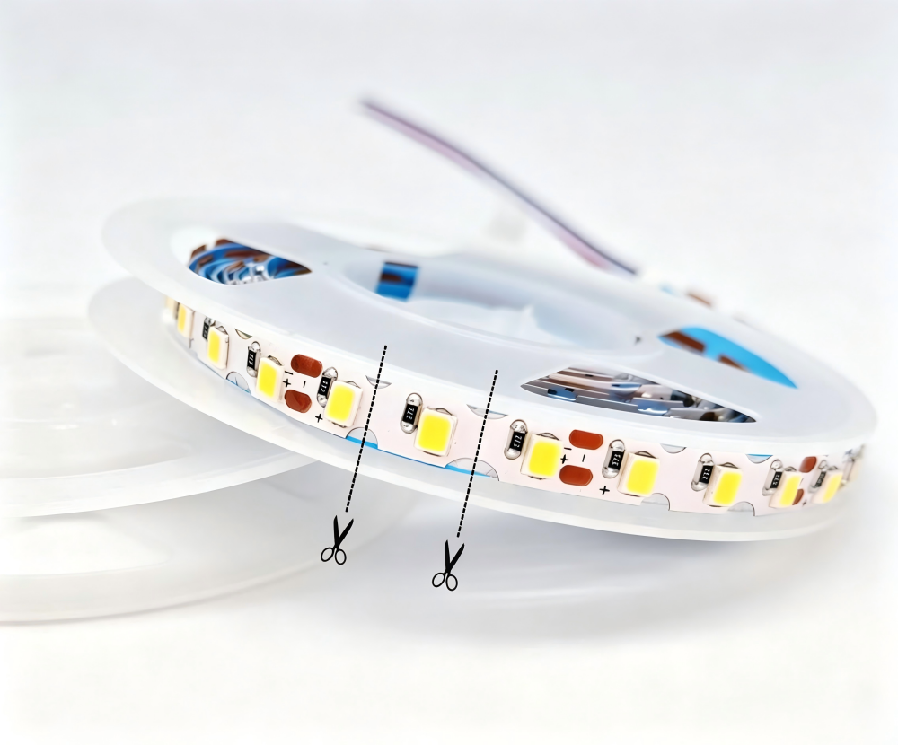 High Density S-Type LED Strip Light  24V 10M  Cool White 1 LED Cutting  AU Warehouse