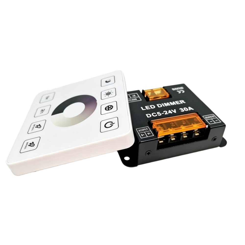 RF433 Wireless LED Controller 5-24V 2CH 15A  Channel Controller for LED Strip Lights Australia Stock