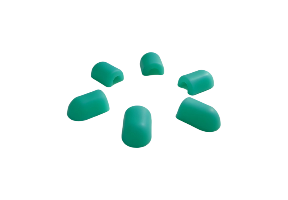 Green Tail Plugs / End Plugs for 8*13mm Integrated Neon Silicone Neon Installation Accessory  Australia Stock