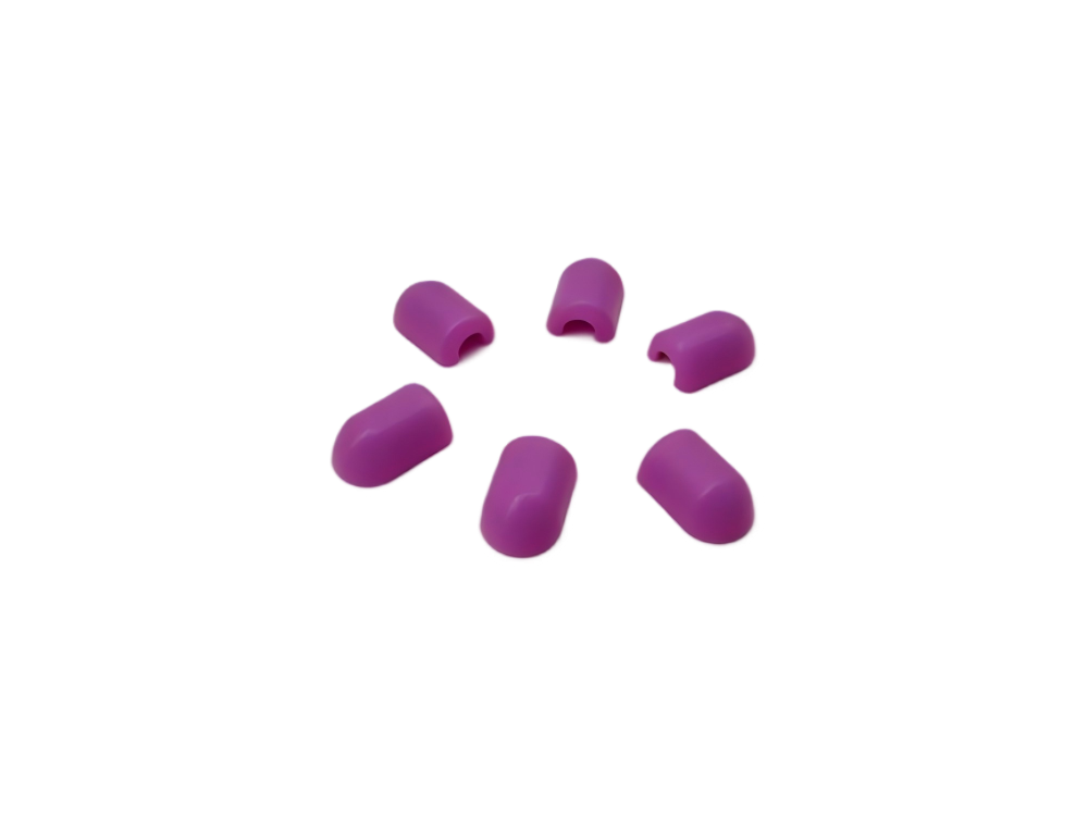 Purple Tail Plugs / End Plugs for 8*13mm Integrated Neon Silicone Neon Installation Accessory  Australia Stock