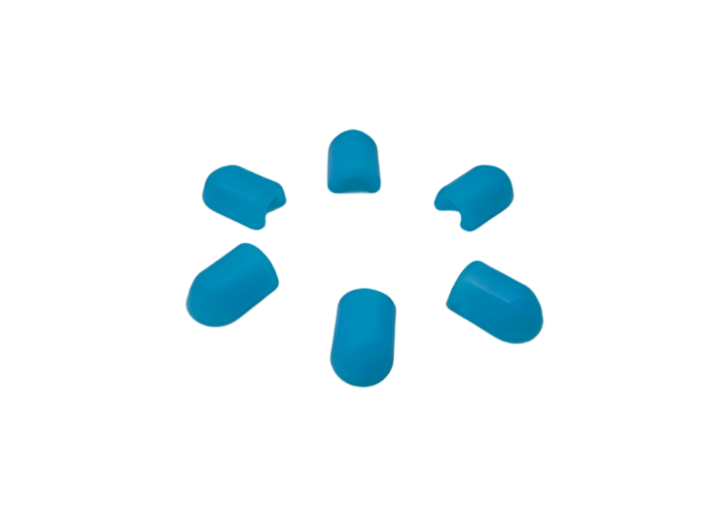 Blue Tail Plugs / End Plugs for 8*13mm Integrated Neon Silicone Neon Installation Accessory  Australia Stock