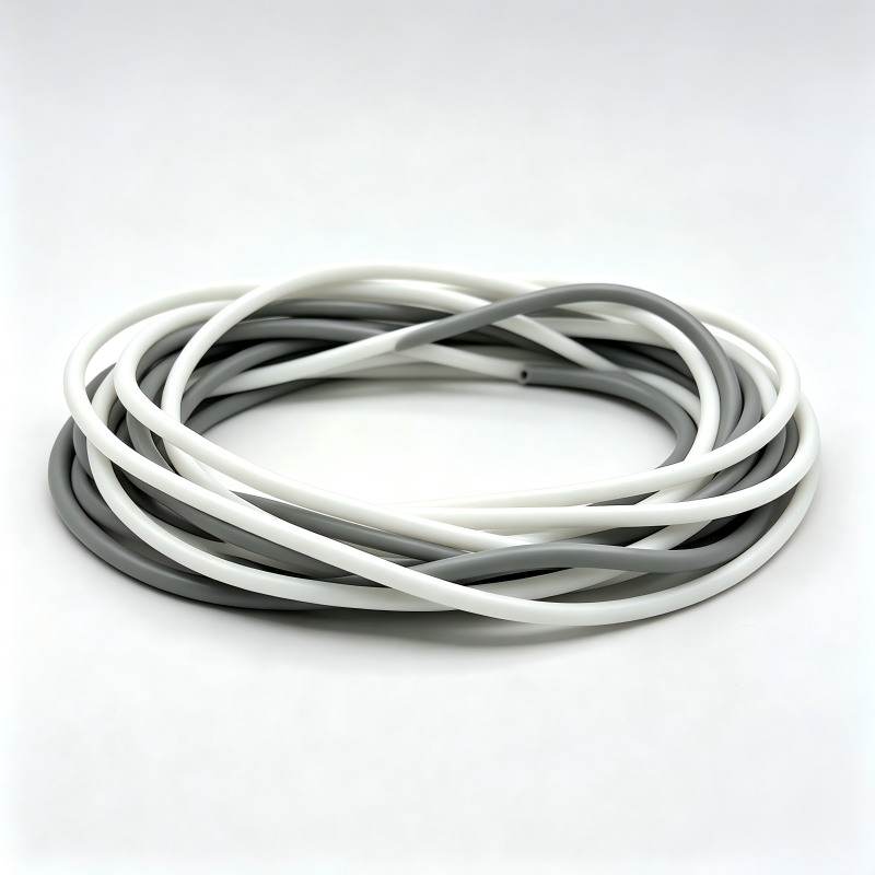 Silicone Gray wire and White wire for the No Solder Roller strip