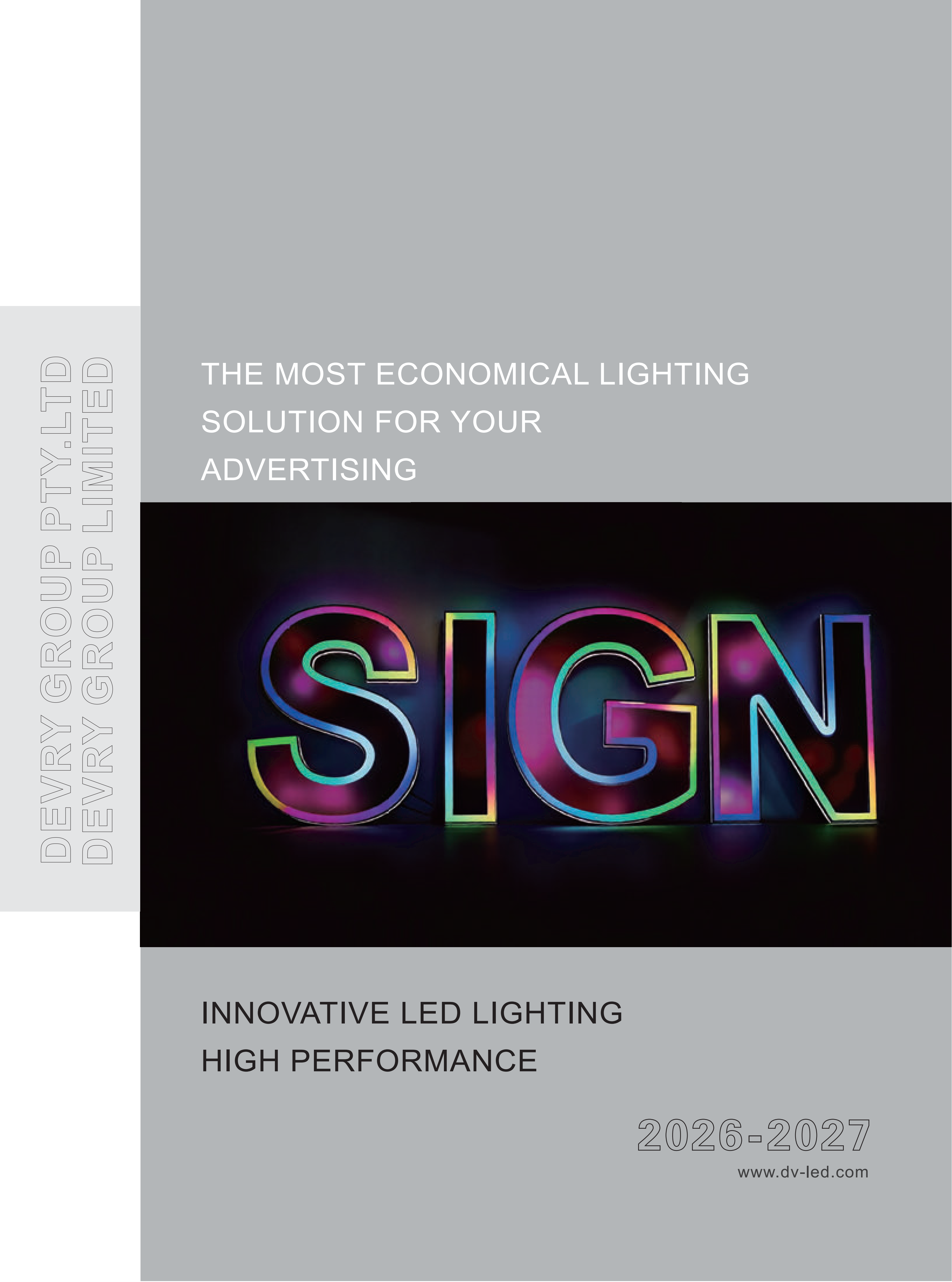 Signage Catalogue, Specification Book