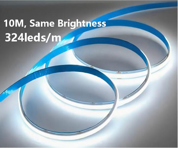 24V COB LED Strip Light Cool White 10M for Cabinet & Display Lighting - AU Stock