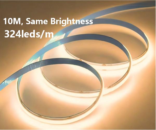 24V COB LED Strip Light Warm White 10M for Cabinet & Display Lighting - AU Stock