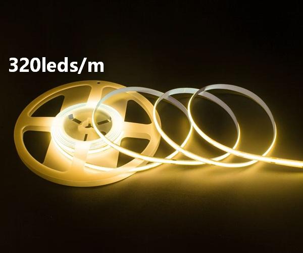 24V COB LED Strip Light Warm White 10M 320LEDs Supplier in Australia